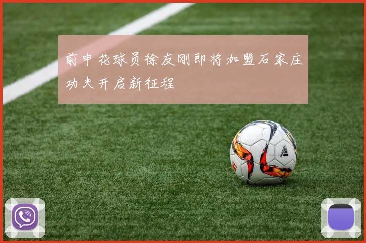 前申花球员徐友刚即将加盟石家庄功夫开启新征程